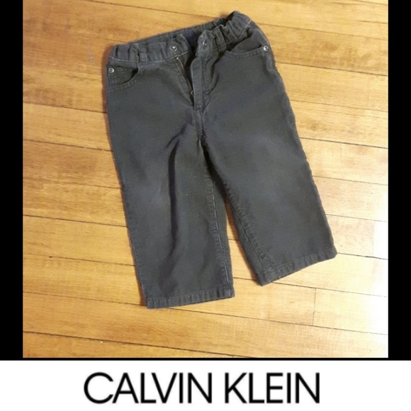 Size 18M grey Calvin Klein Baby cordaroys - Picture 7 of 7